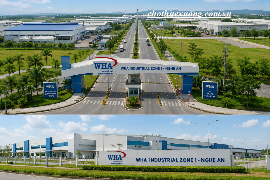 Chi tiết về KCN WHA Industrial Zone 1 Nghệ An